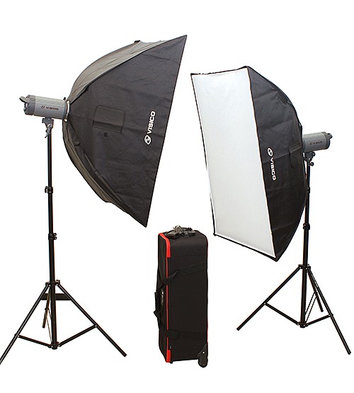 Visico VC-400 HH Novel Kit 3 Flash Head